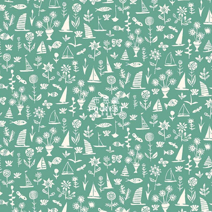 Quilting Liberty - Sealife E Lasenby Cotton