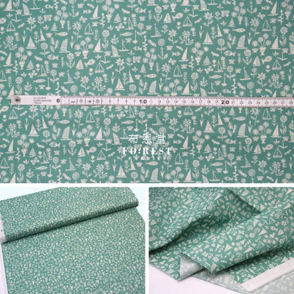 Quilting Liberty - Sealife E - FO:REST Fabric 布恩堂Liberty fabrictana lawnjapanese fabricykk zipper