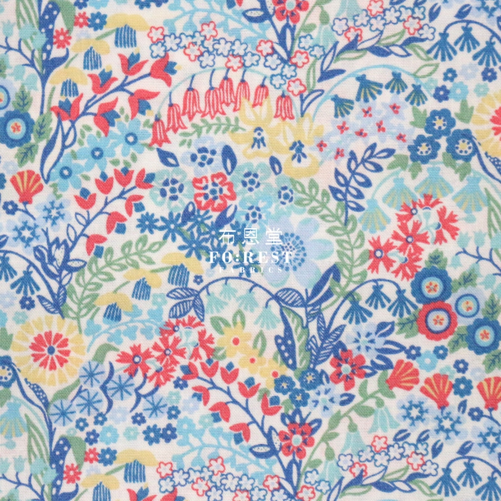 Quilting Liberty - Shell Garden A Lasenby Cotton