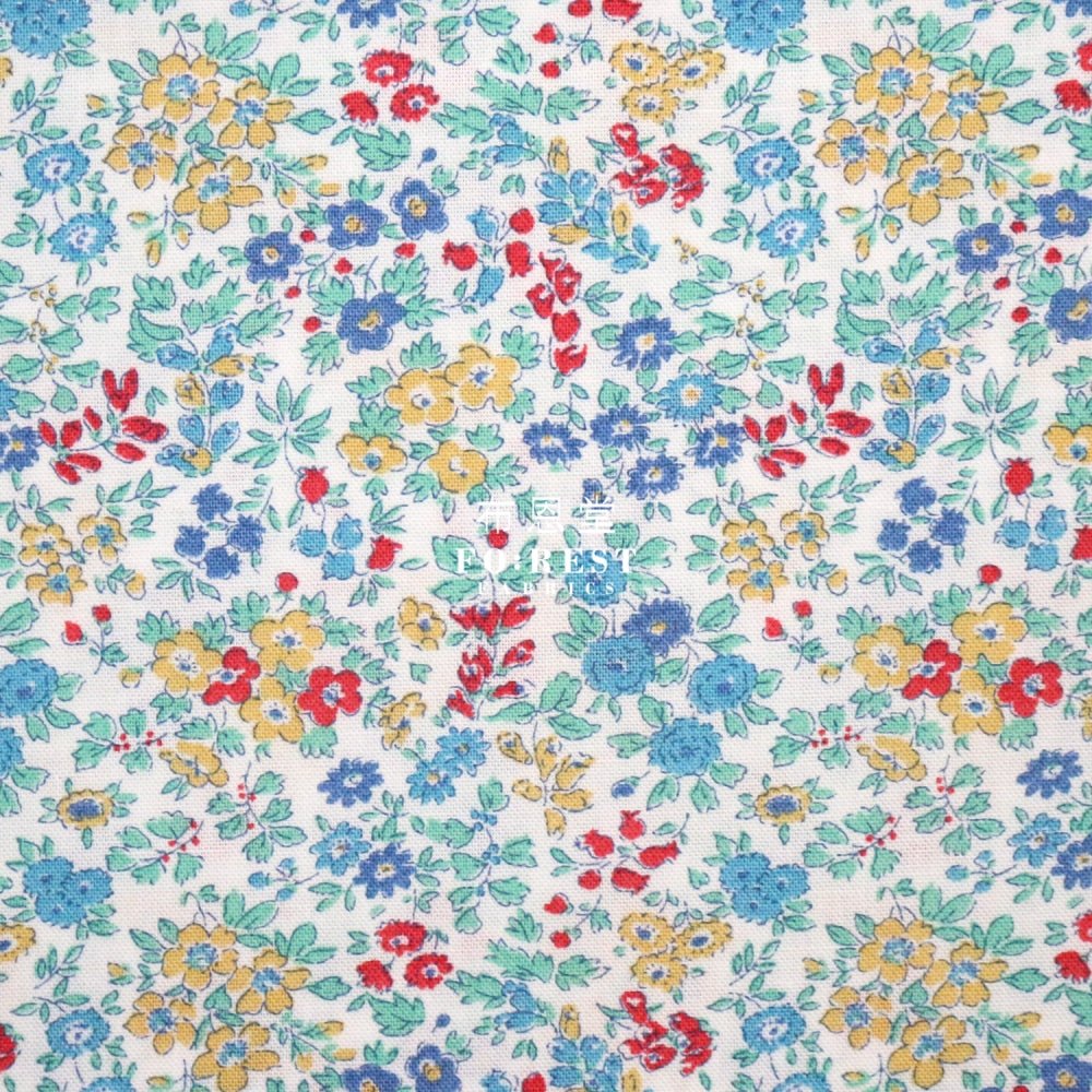 Quilting Liberty - Summer Meadow A - FO:REST Fabric 布恩堂Liberty fabrictana lawnjapanese fabricykk zipper