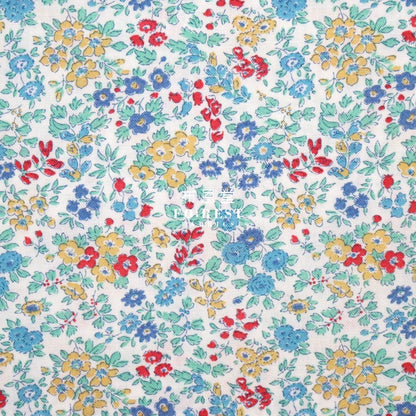 Quilting Liberty - Summer Meadow A - FO:REST Fabric 布恩堂Liberty fabrictana lawnjapanese fabricykk zipper