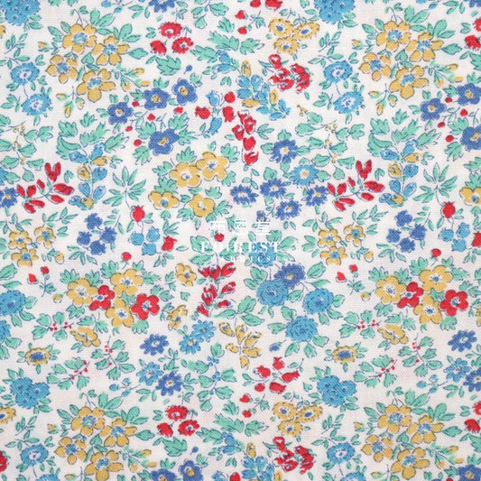 Quilting Liberty - Summer Meadow A - FO:REST Fabric 布恩堂Liberty fabrictana lawnjapanese fabricykk zipper