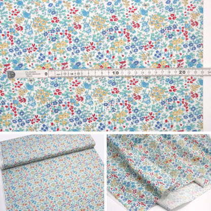 Quilting Liberty - Summer Meadow A - FO:REST Fabric 布恩堂Liberty fabrictana lawnjapanese fabricykk zipper