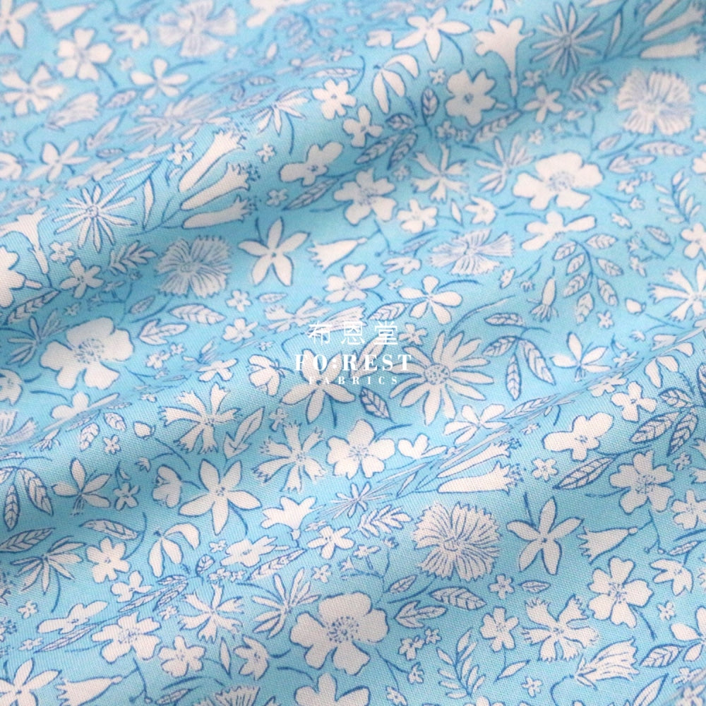 Quilting Liberty - Summer Sketch A Lasenby Cotton