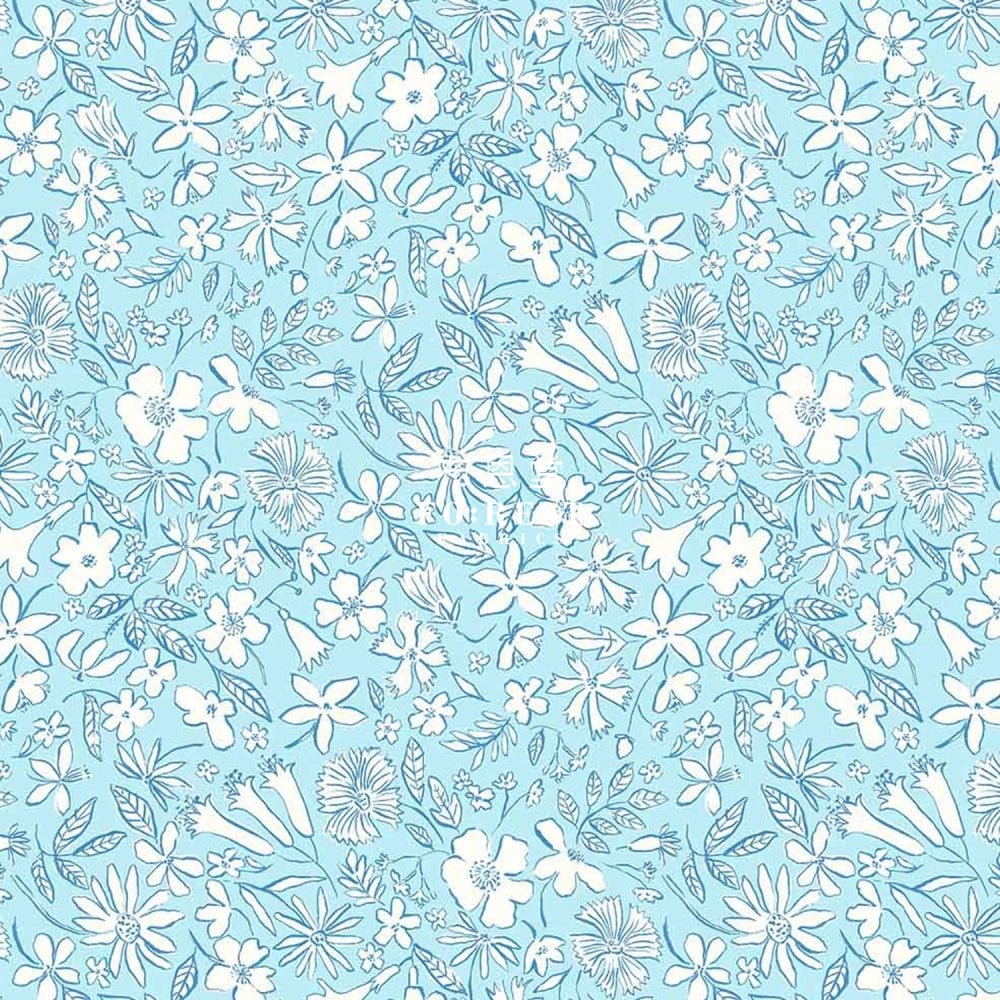 Quilting Liberty - Summer sketch A - FO:REST Fabric 布恩堂Liberty fabrictana lawnjapanese fabricykk zipper