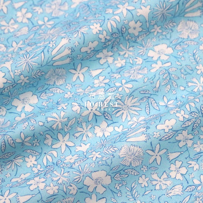 Quilting Liberty - Summer sketch A - FO:REST Fabric 布恩堂Liberty fabrictana lawnjapanese fabricykk zipper