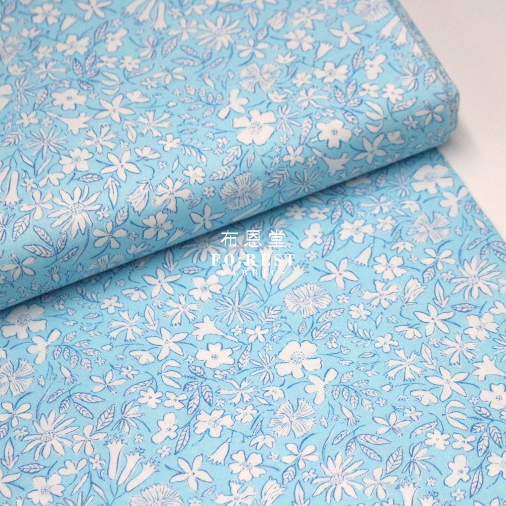 Quilting Liberty - Summer sketch A - FO:REST Fabric 布恩堂Liberty fabrictana lawnjapanese fabricykk zipper