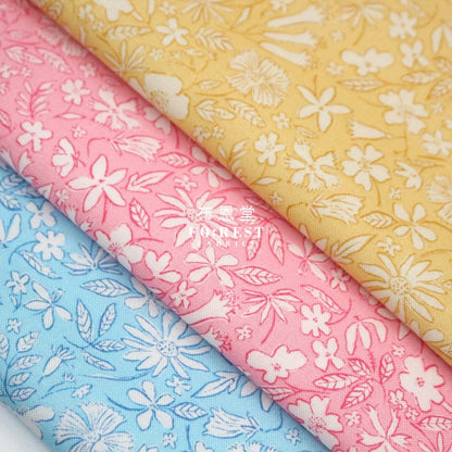 Quilting Liberty - Summer sketch B - FO:REST Fabric 布恩堂Liberty fabric#tana lawn#japanese fabric#ykk zipper#