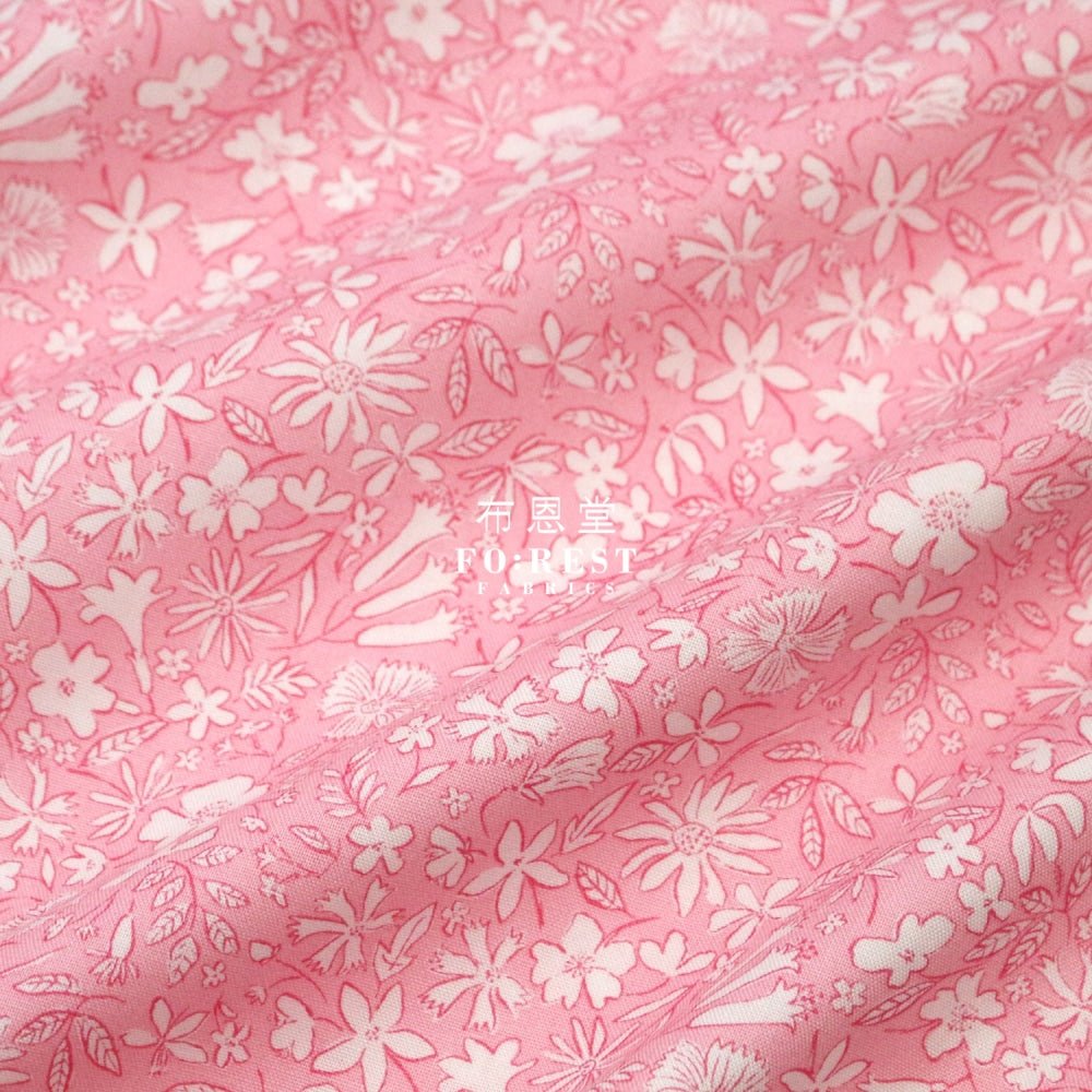 Quilting Liberty - Summer sketch B - FO:REST Fabric 布恩堂Liberty fabric#tana lawn#japanese fabric#ykk zipper#