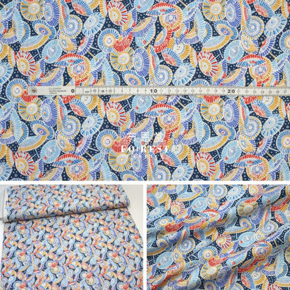 Quilting Liberty - Sun Parasol A - FO:REST Fabric 布恩堂Liberty fabrictana lawnjapanese fabricykk zipper