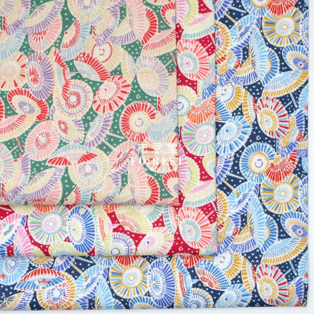 Quilting Liberty - Sun Parasol A - FO:REST Fabric 布恩堂Liberty fabrictana lawnjapanese fabricykk zipper