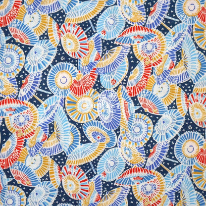 Quilting Liberty - Sun Parasol A - FO:REST Fabric 布恩堂Liberty fabrictana lawnjapanese fabricykk zipper