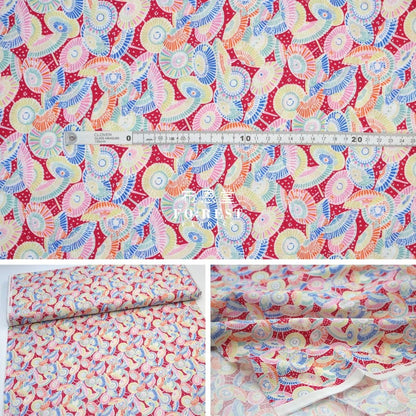 Quilting Liberty - Sun Parasol B - FO:REST Fabric 布恩堂Liberty fabrictana lawnjapanese fabricykk zipper