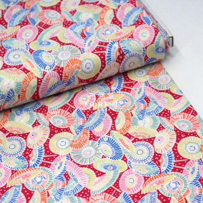 Quilting Liberty - Sun Parasol B - FO:REST Fabric 布恩堂Liberty fabrictana lawnjapanese fabricykk zipper