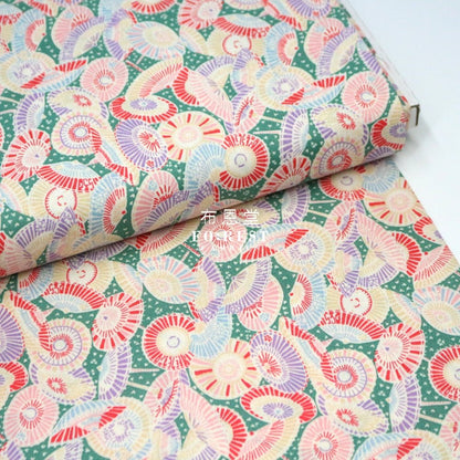 Quilting Liberty - Sun Parasol C - FO:REST Fabric 布恩堂Liberty fabrictana lawnjapanese fabricykk zipper
