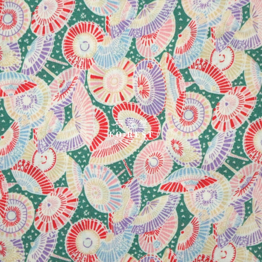 Quilting Liberty - Sun Parasol C - FO:REST Fabric 布恩堂Liberty fabrictana lawnjapanese fabricykk zipper