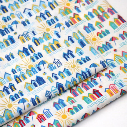 Quilting Liberty - Sunny days A - FO:REST Fabric 布恩堂Liberty fabrictana lawnjapanese fabricykk zipper