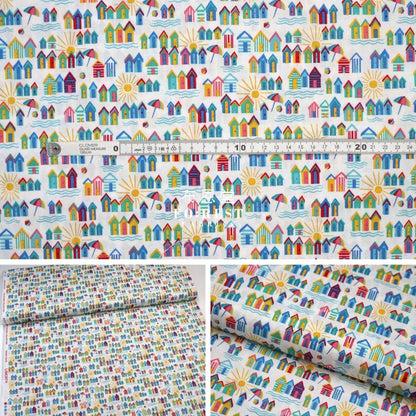 Quilting Liberty - Sunny days B - FO:REST Fabric 布恩堂Liberty fabrictana lawnjapanese fabricykk zipper