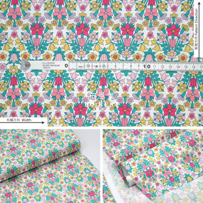 Quilting Liberty - Sunrise Hampstead Meadow Lasenby Cotton
