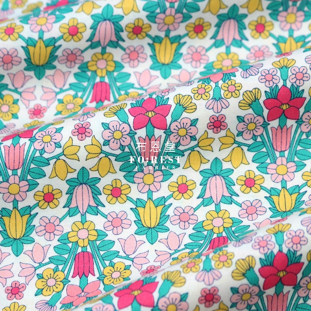 Quilting Liberty - Sunrise Hampstead Meadow Lasenby Cotton