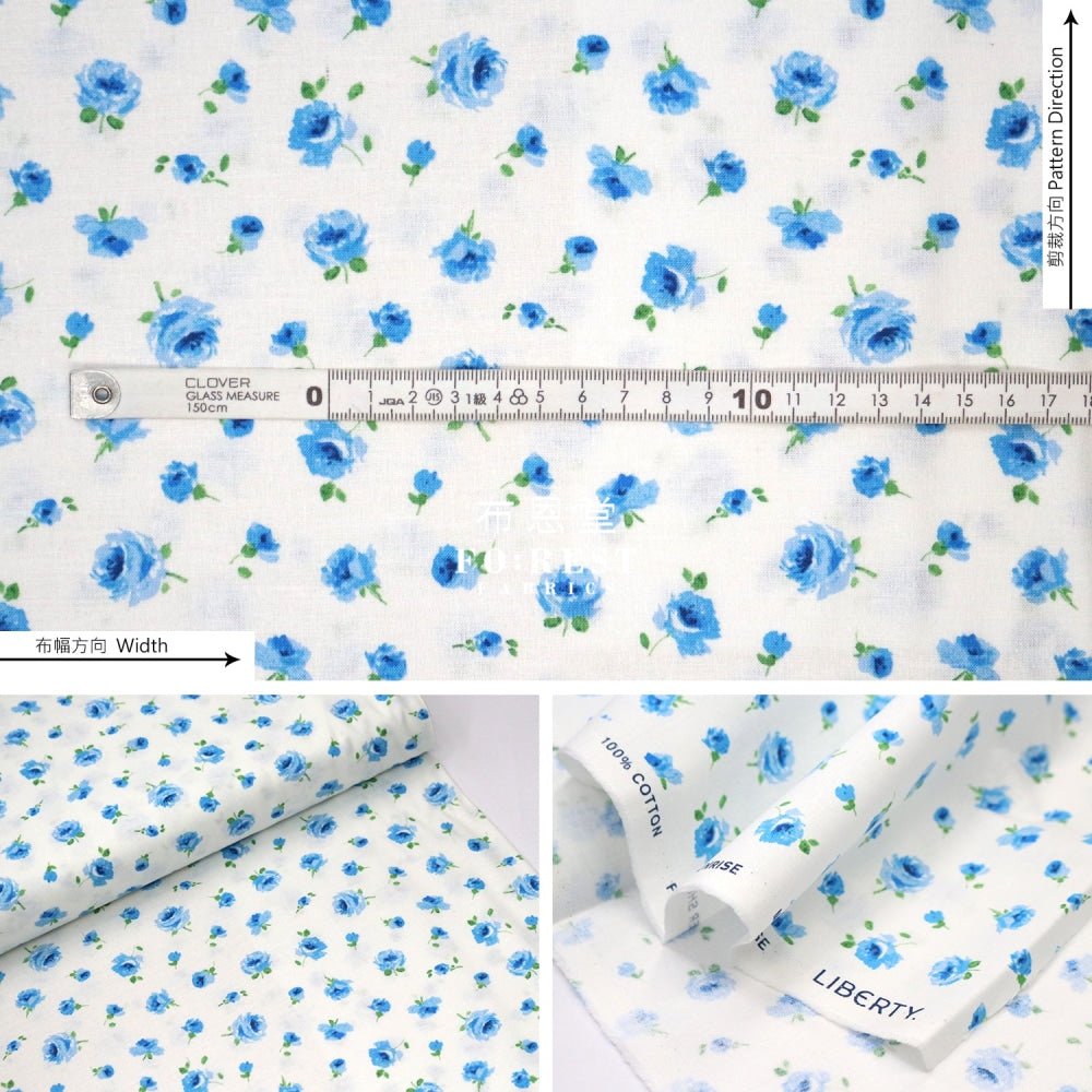 Quilting Liberty - Sunrise Mary Rose - FO:REST Fabric 布恩堂Liberty fabrictana lawnjapanese fabricykk zipper