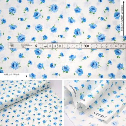 Quilting Liberty - Sunrise Mary Rose - FO:REST Fabric 布恩堂Liberty fabrictana lawnjapanese fabricykk zipper