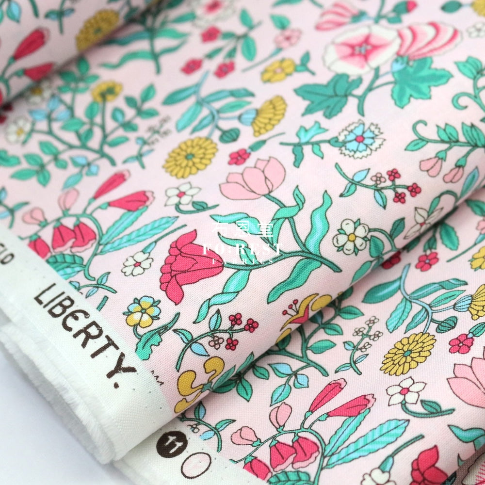 Quilting Liberty - Sunrise Wildflower Field Lasenby Cotton