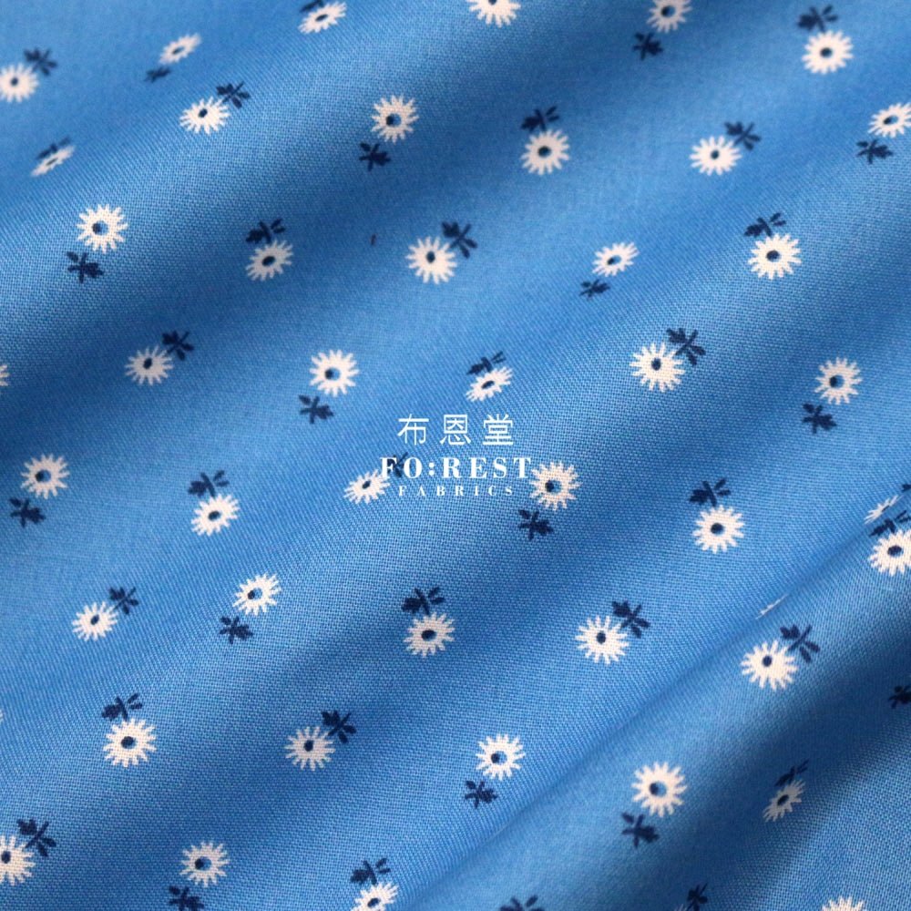 Quilting Liberty - Sunshine Daisy A - FO:REST Fabric 布恩堂Liberty fabrictana lawnjapanese fabricykk zipper