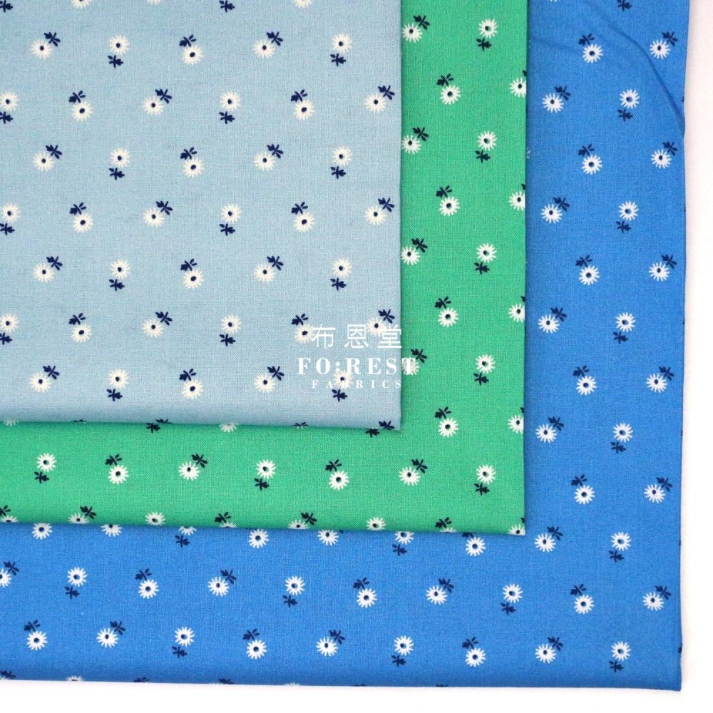 Quilting Liberty - Sunshine Daisy B - FO:REST Fabric 布恩堂Liberty fabrictana lawnjapanese fabricykk zipper