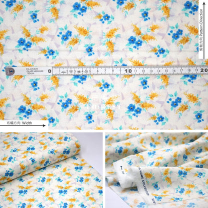 Quilting Liberty - Sussex Spring Blue Lasenby Cotton