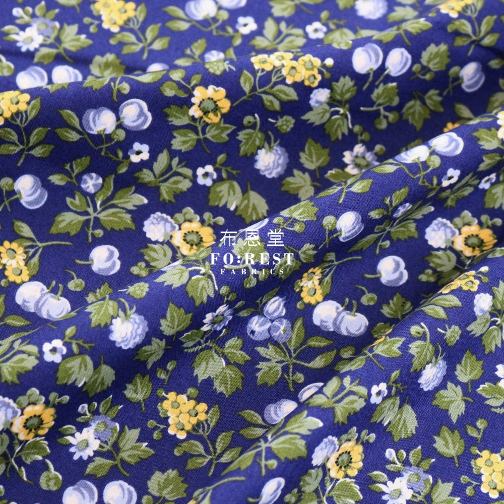 Quilting Liberty - Wild Cherry A Lasenby Cotton