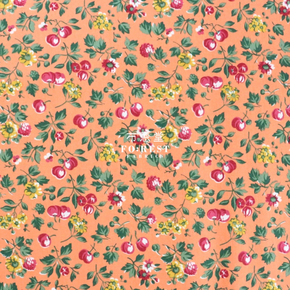 Quilting Liberty - Wild Cherry C Lasenby Cotton
