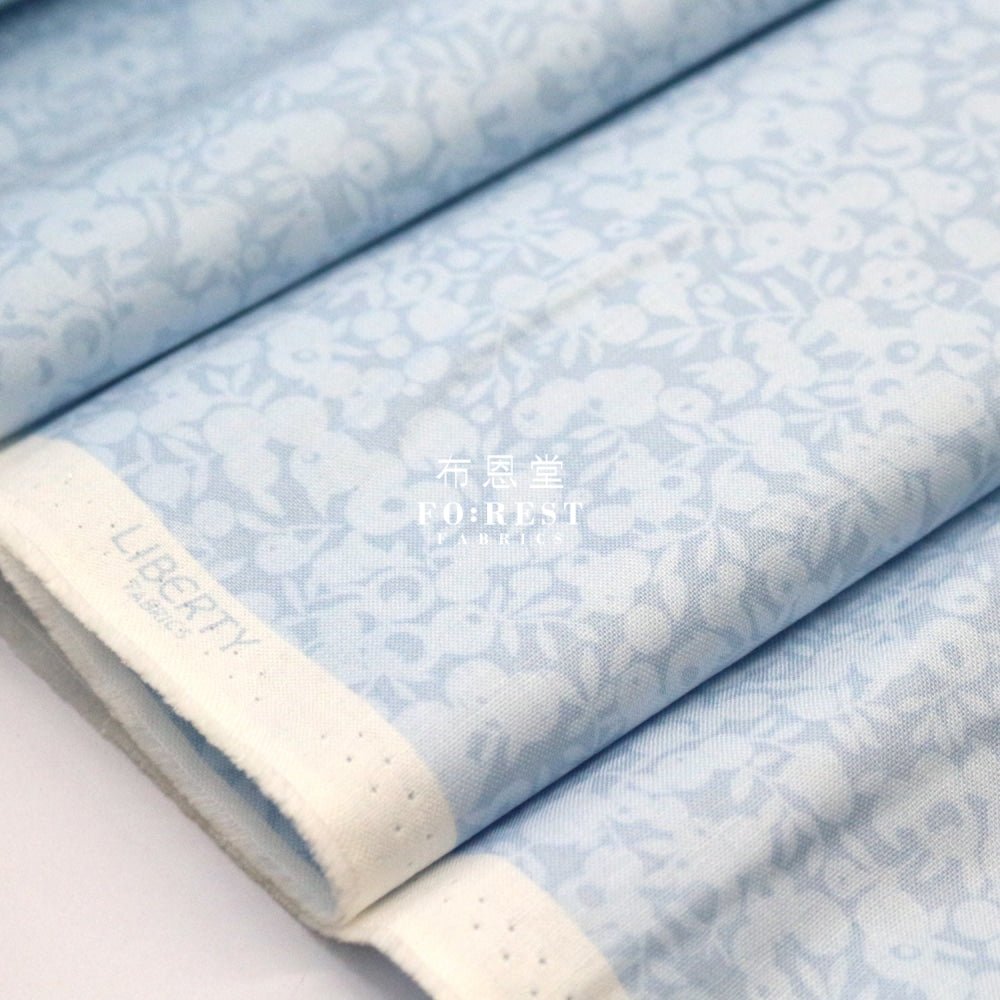 Quilting Liberty - Wiltshire Shadow Cloud - FO:REST Fabric 布恩堂Liberty fabrictana lawnjapanese fabricykk zipper