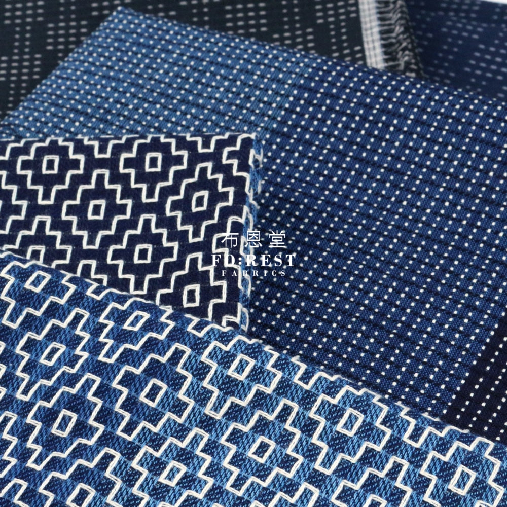 Sashiko - Geometry Fabric Canvas