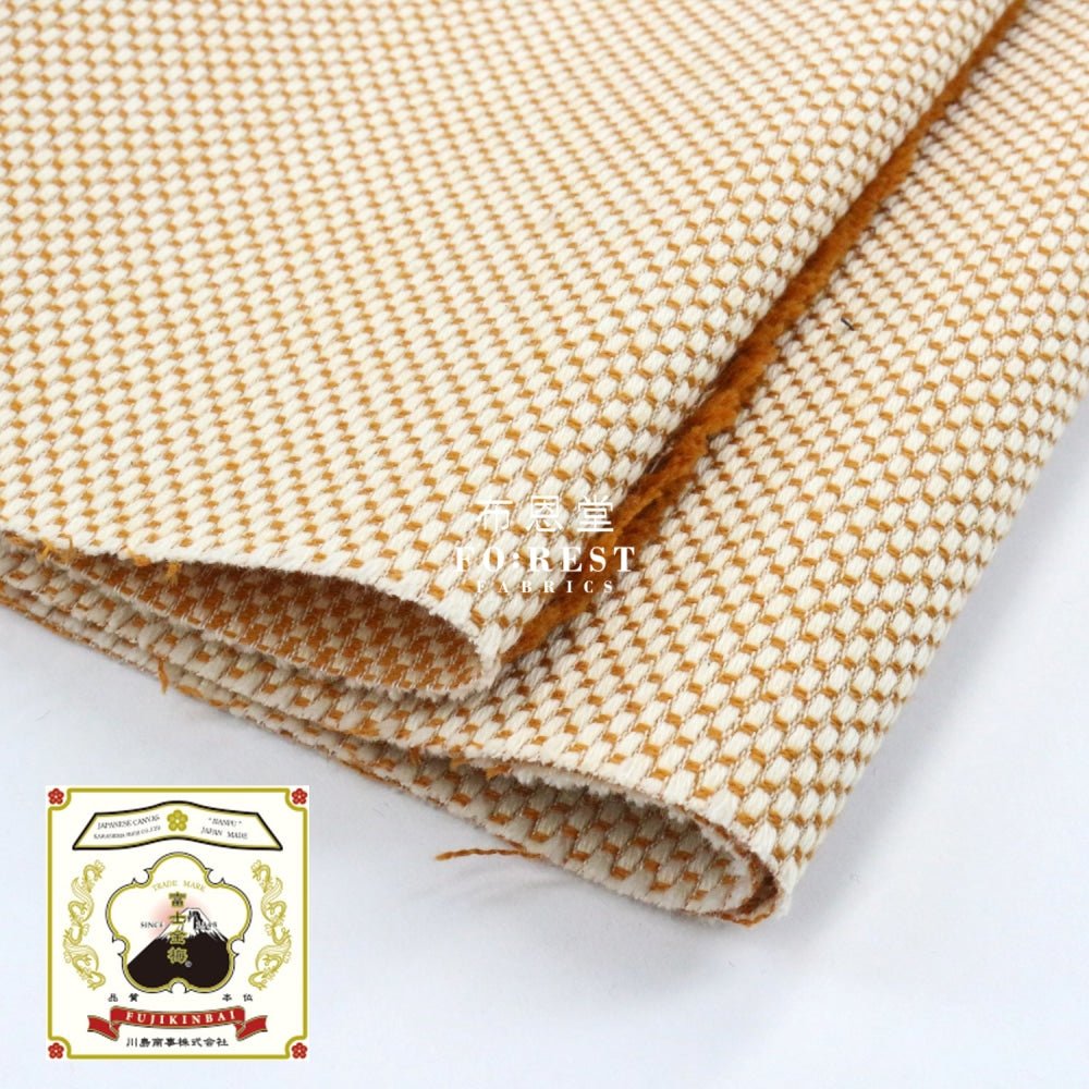 Sashiko 刺し子織り - Solid fabric - FO:REST Fabric 布恩堂Liberty fabrictana lawnjapanese fabricykk zipper
