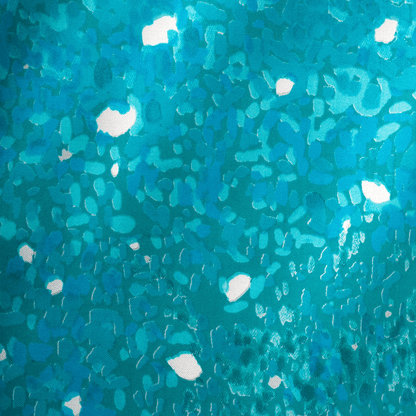 Sateen - BIRDS EYE - Nani Iro fabric Turquoise棉緞 - FO:REST Fabric 布恩堂Liberty fabrictana lawnjapanese fabricykk zipper