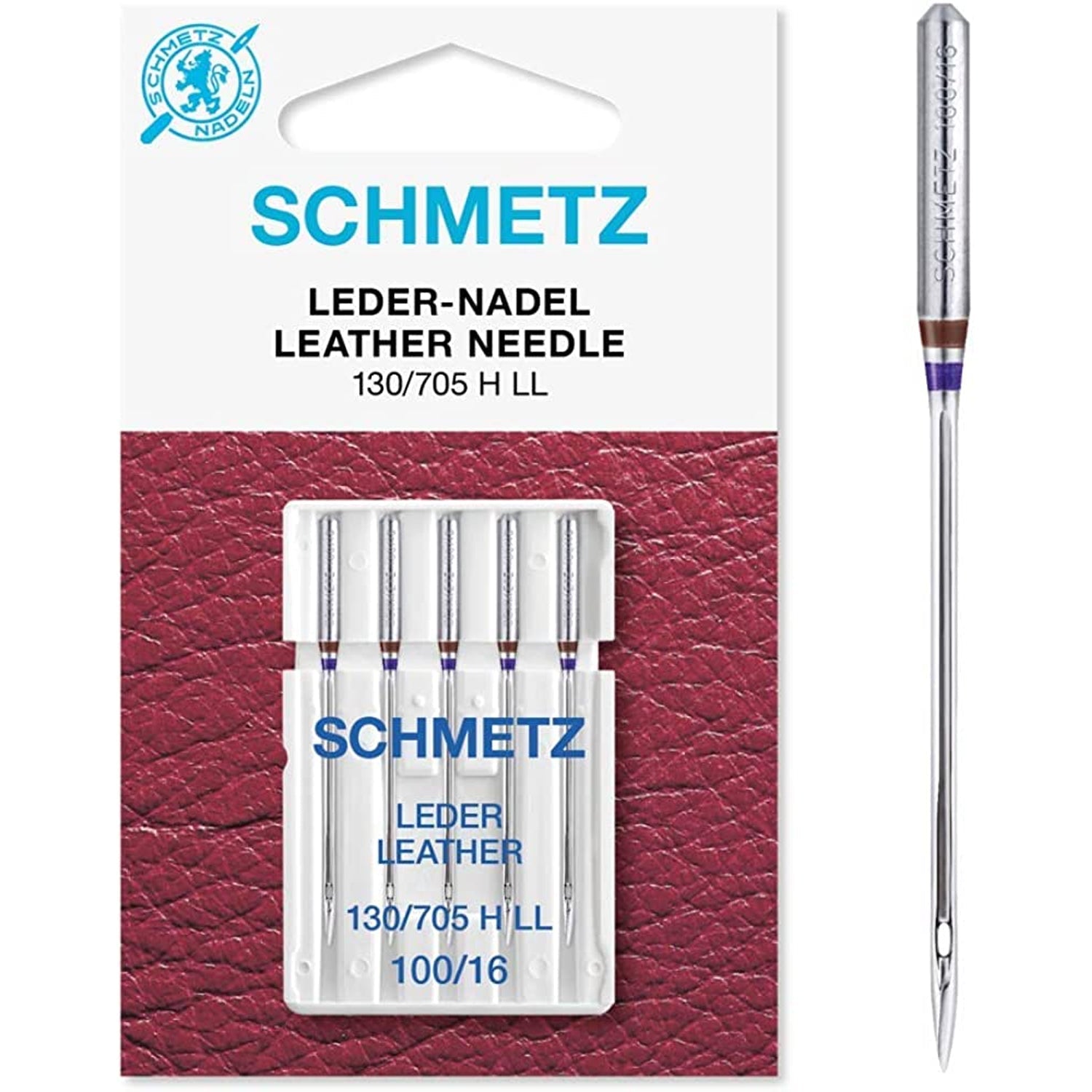 Schmetz - LEATHER needles皮革家用車針 - FO:REST Fabric 布恩堂Liberty fabrictana lawnjapanese fabricykk zipper