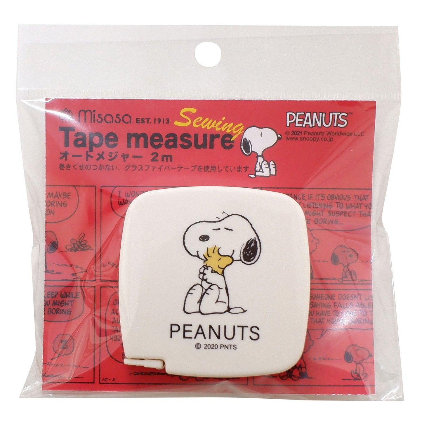 Snoopy Soft Tailor Tape Measure 200cm 軟尺 - FO:REST Fabric 布恩堂Liberty fabrictana lawnjapanese fabricykk zipper