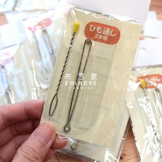 Tool - Metal Bodkin (Elastic Threader) 穿橡筋器 - FO:REST Fabric 布恩堂Liberty fabrictana lawnjapanese fabricykk zipper