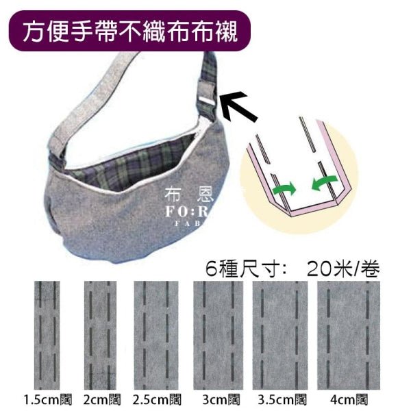 Tools - Nonwoven adhesive stuffing (20meter/1roll) - FO:REST Fabric 布恩堂Liberty fabrictana lawnjapanese fabricykk zipper