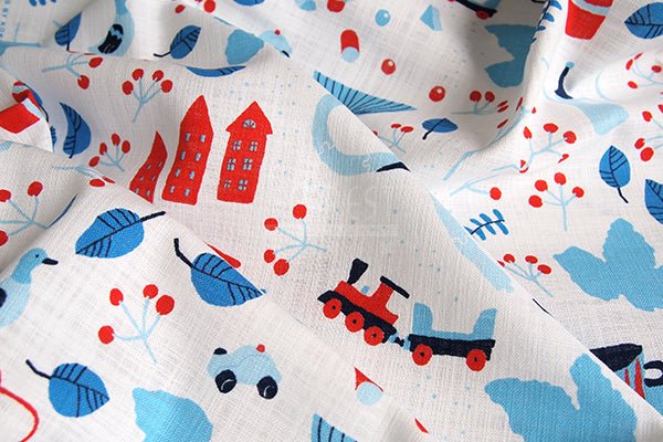 Torten dobby - LIFE fabric - FO:REST Fabric 布恩堂Liberty fabrictana lawnjapanese fabricykk zipper