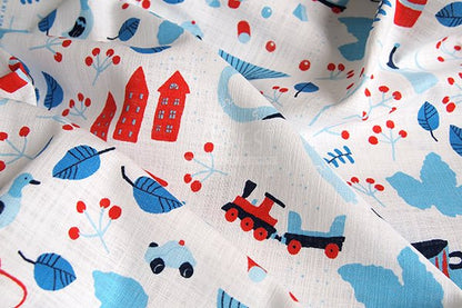 Torten dobby - LIFE fabric - FO:REST Fabric 布恩堂Liberty fabrictana lawnjapanese fabricykk zipper
