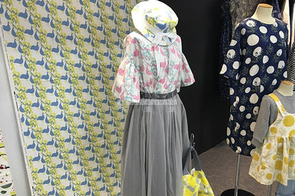 Torten dobby - PEAFOW fabric - FO:REST Fabric 布恩堂Liberty fabrictana lawnjapanese fabricykk zipper