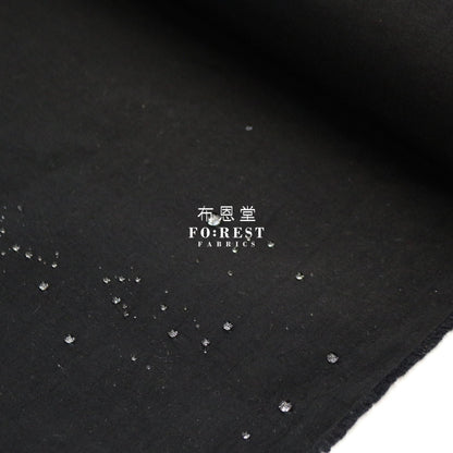 Water Repellent - Solid Black Nylon