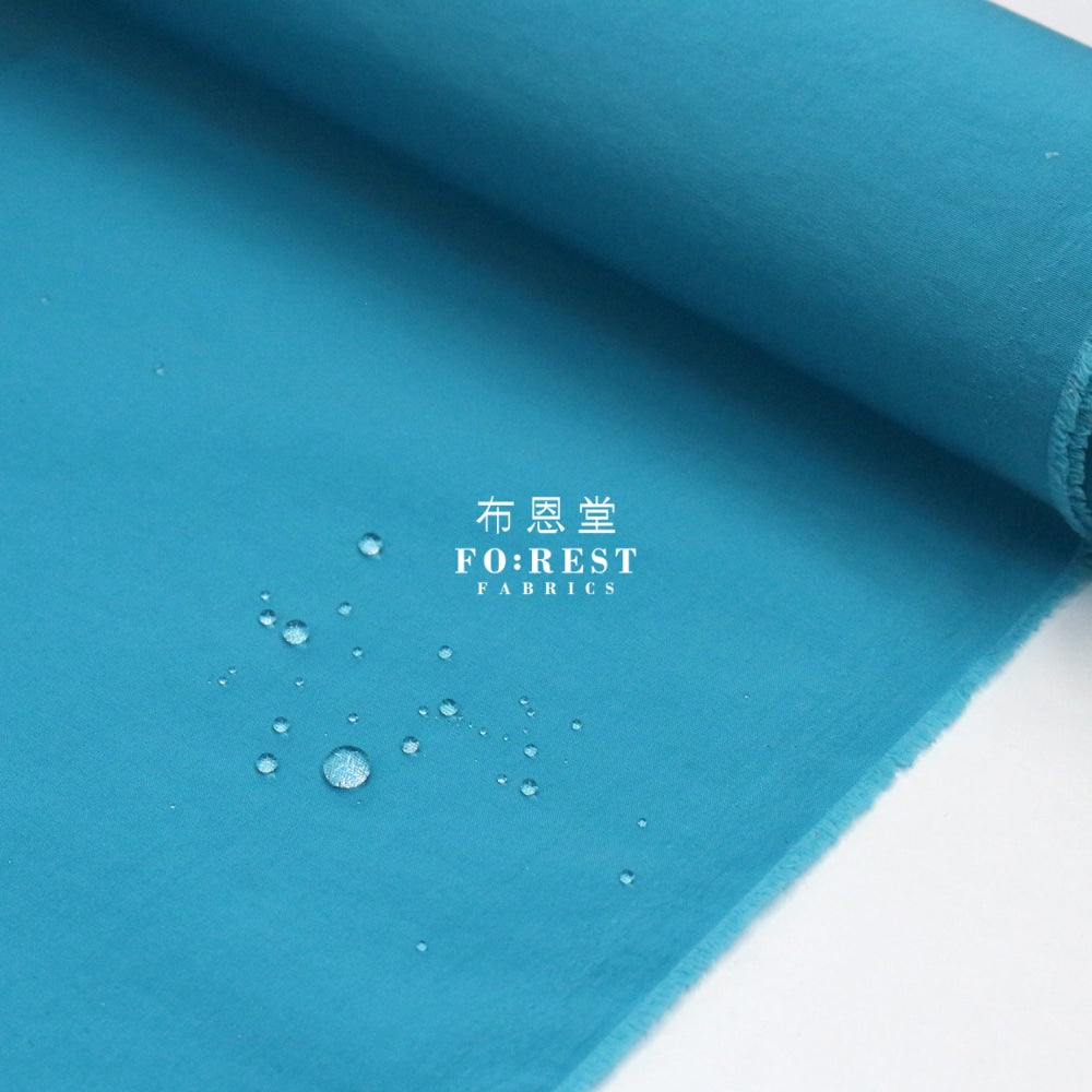 Water Repellent - Solid Blue Nylon