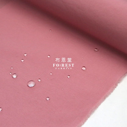 Water Repellent - Solid Dark Pink Nylon