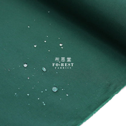 Water Repellent - Solid Green Nylon