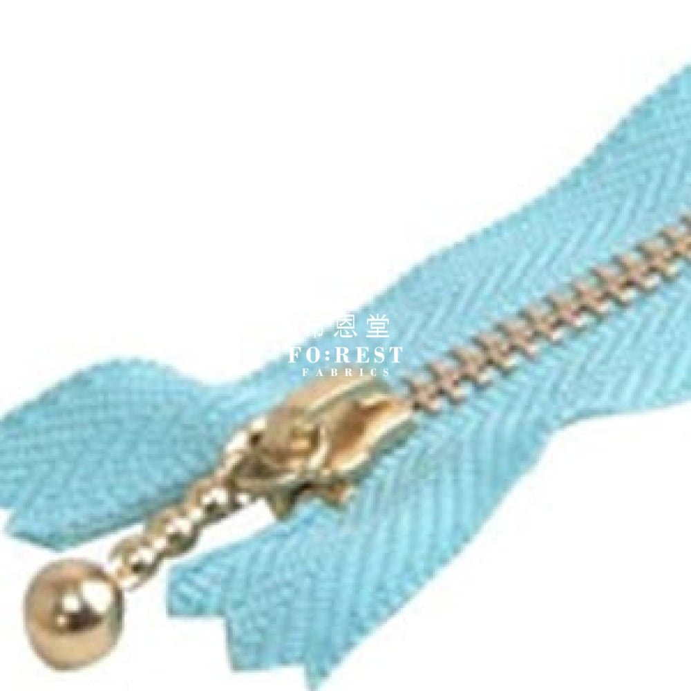 YKK 10cm Zipper Golden Colour - FO:REST Fabric 布恩堂Liberty fabrictana lawnjapanese fabricykk zipper
