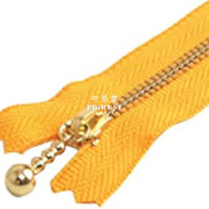 YKK 10cm Zipper Golden Colour - FO:REST Fabric 布恩堂Liberty fabrictana lawnjapanese fabricykk zipper