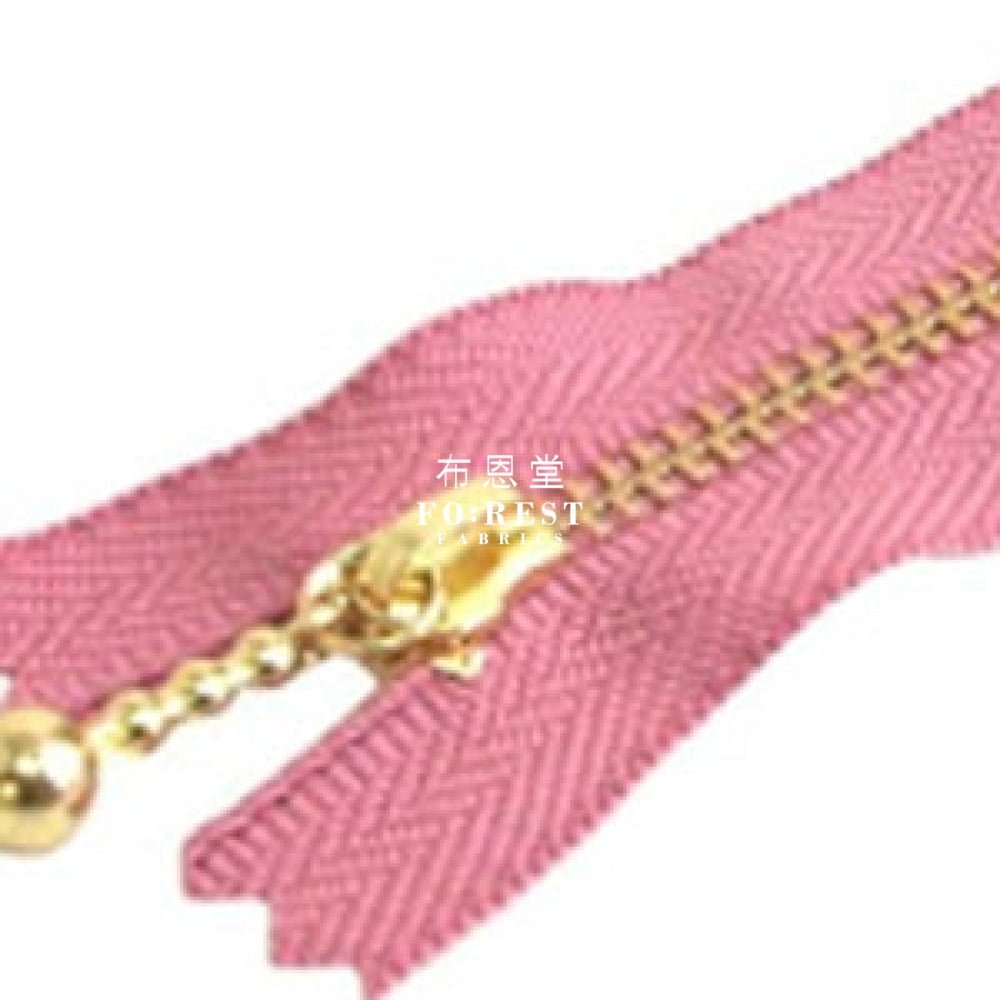 YKK 10cm Zipper Golden Colour - FO:REST Fabric 布恩堂Liberty fabrictana lawnjapanese fabricykk zipper